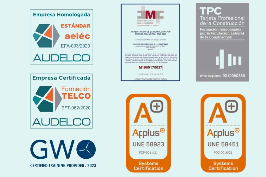 acreditaciones formación